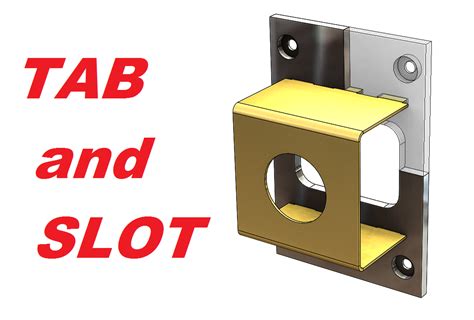 sheet metal tab|sheet metal tabs and slots.